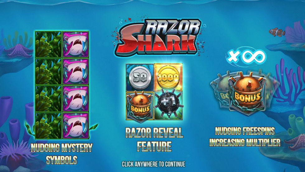 casino razor shark